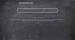 Desktop Screenshot of mozambiquehits.com